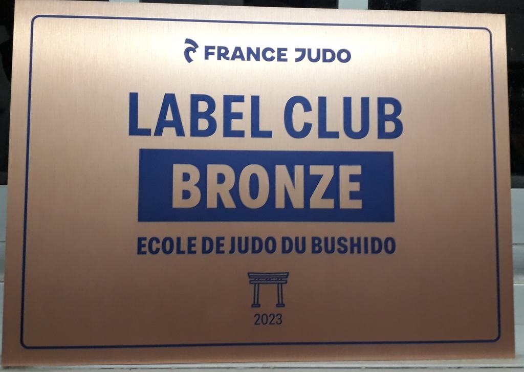 notre club obtient le label de Bronze du comité de Gironde la la fédération